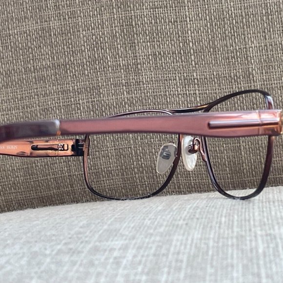 Kirkland Signature Men Eyeglasses Frame FREDERICK Dark Brown Glasses Made Italy - Picture 3 of 12